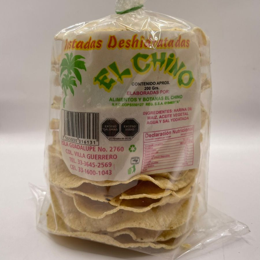 Tostada Deshidratada Paq. 20 Piezas 🔥🌽