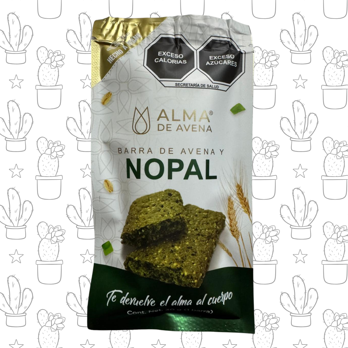 Barrita de Nopal 🌵